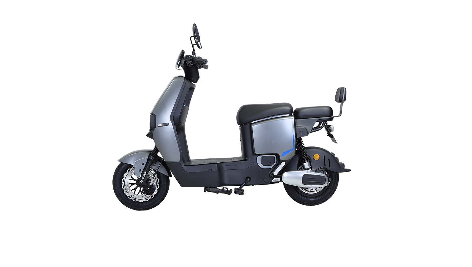 Person riding an electric bike